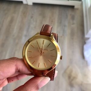 Michael Kors Brown Wrap Watch